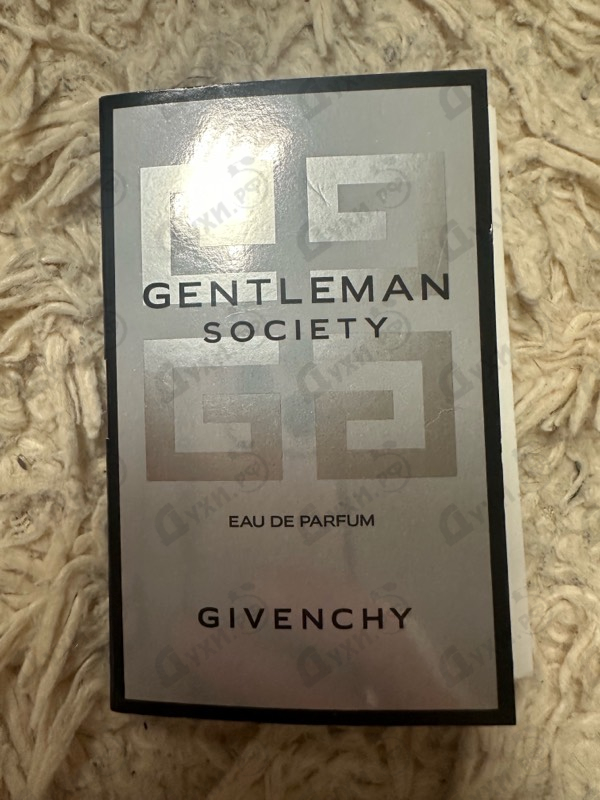 Отзыв Givenchy Gentleman Society