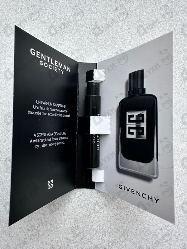 Парфюмерия Gentleman Society от Givenchy