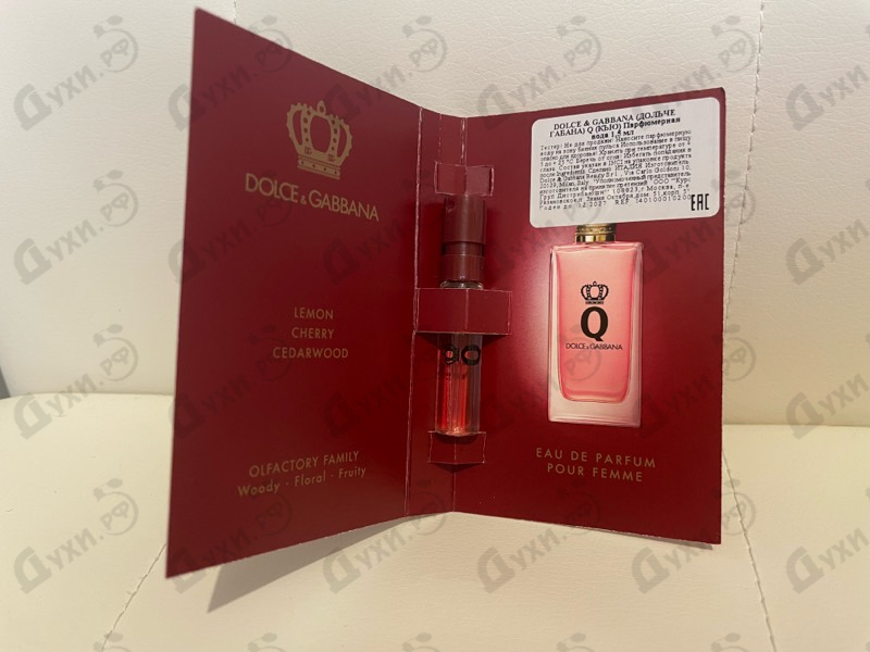Отзыв Dolce & Gabbana Q