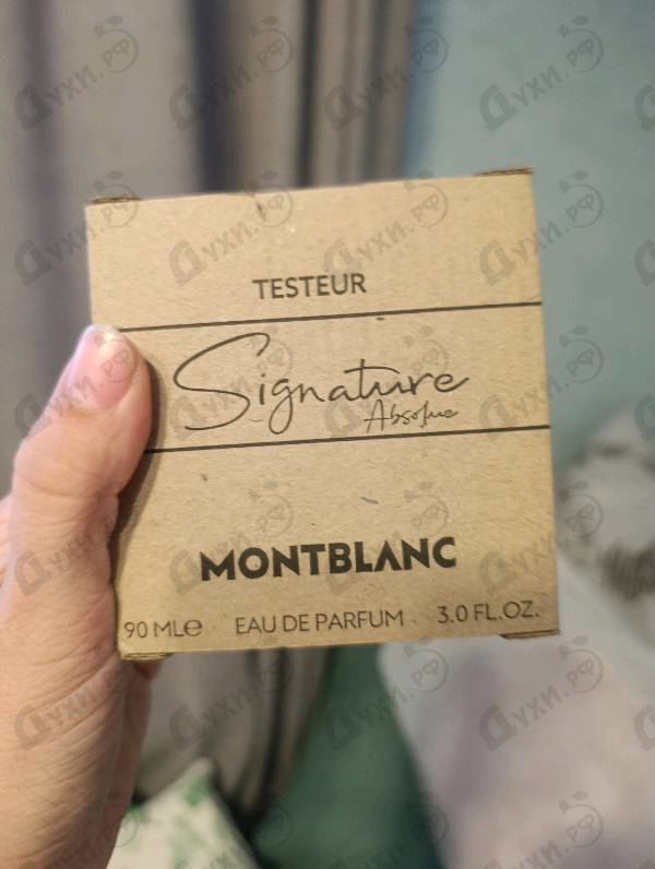 Духи Signature Absolue от Mont Blanc