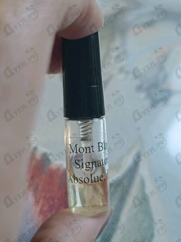 Парфюмерия Signature Absolue от Mont Blanc