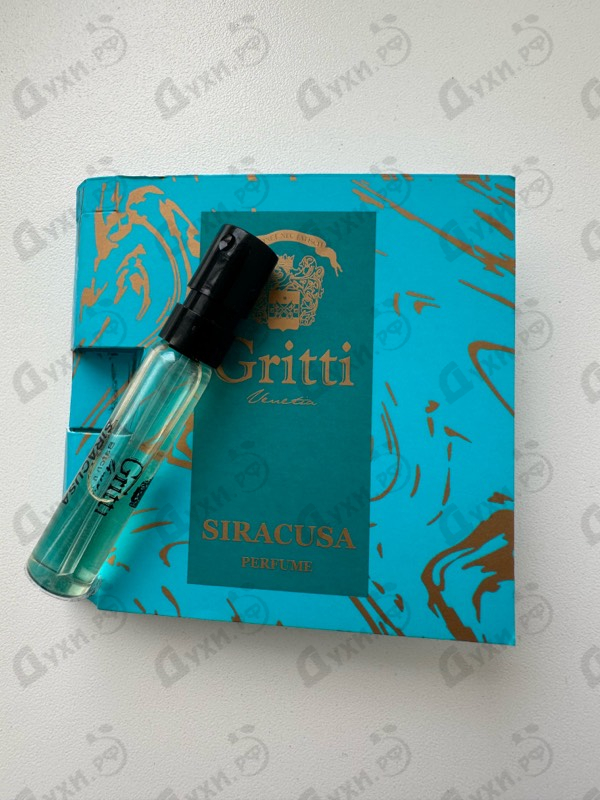 Духи Siracusa от Gritti