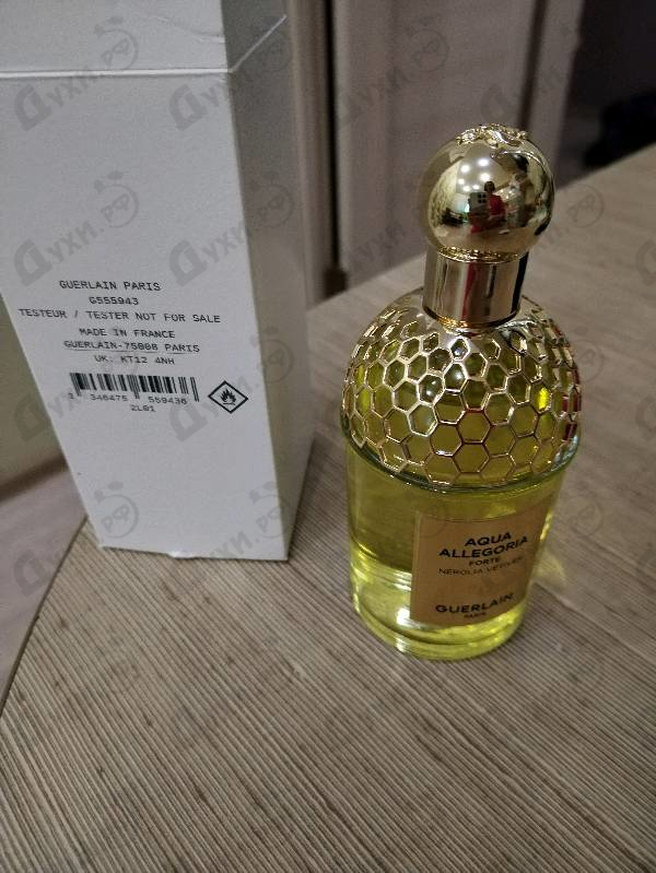 Духи Aqua Allegoria Forte Nerolia Vetiver от Guerlain