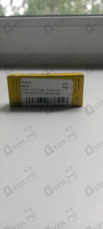 Купить Molecule 01 + Ginger от Escentric Molecules