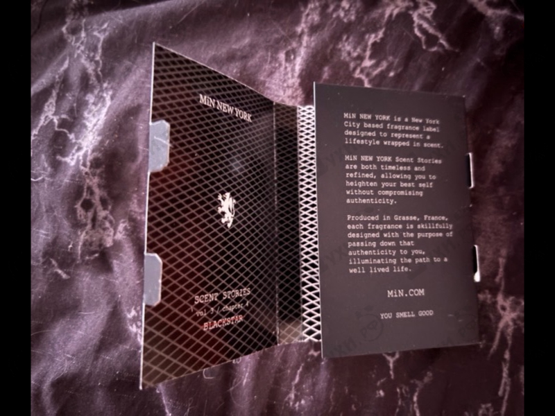 Духи Blackstar от Min New York