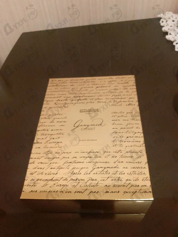 Отзыв Marc-Antoine Barrois Ganymede Extrait