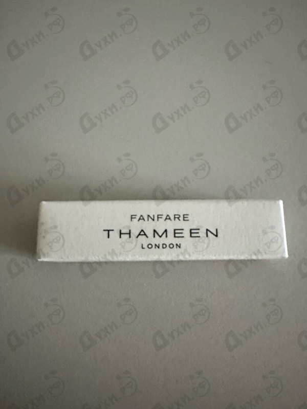 Парфюмерия Fanfare от Thameen