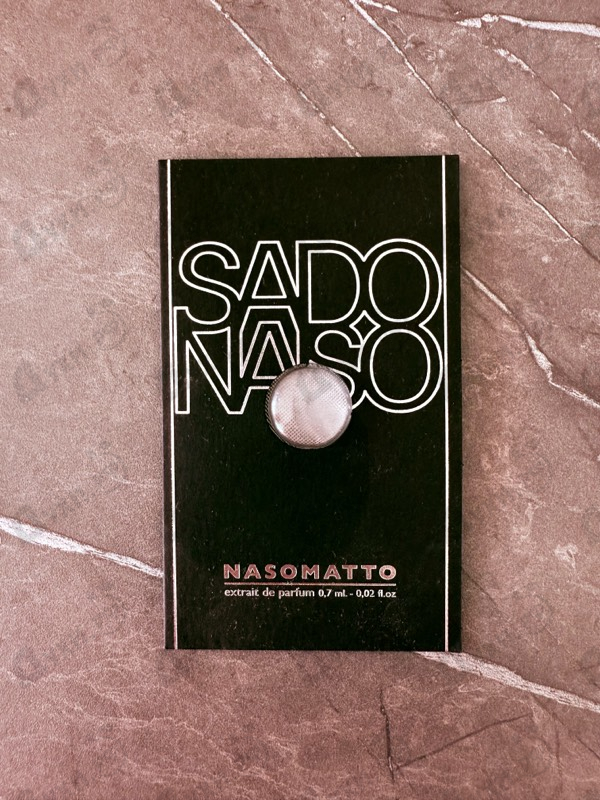 Отзыв Nasomatto Sadonaso (The Sweat Of Pleasure)