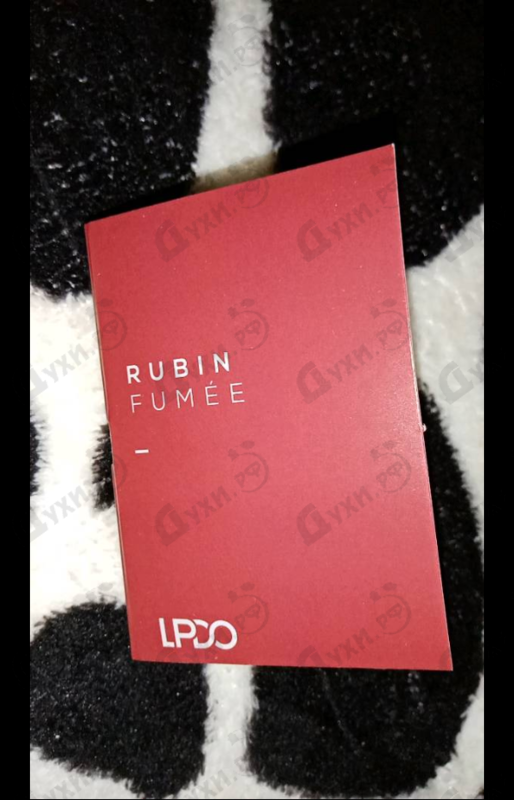 Парфюмерия Rubin Fumee от Lpdo