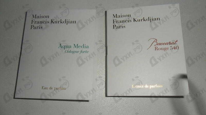 Купить Aqua Media Cologne Forte от Maison Francis Kurkdjian