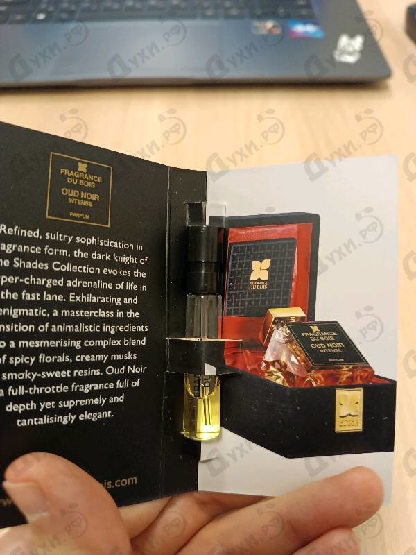 Духи Oud Noir Intense от Fragrance Du Bois