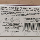 Парфюм Ggema Secret Ruby