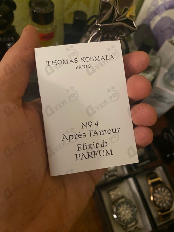 Отзыв Thomas Kosmala No 4 Apres L'Amour Elixir De Parfum