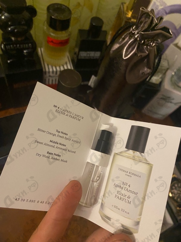 Духи No 4 Apres L'Amour Elixir De Parfum от Thomas Kosmala