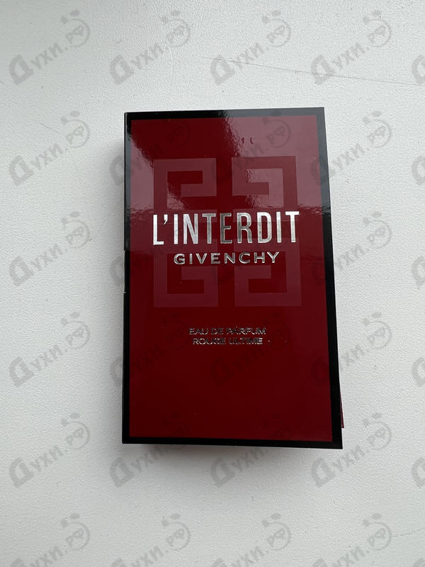 Отзыв Givenchy L'Interdit Eau De Parfum Rouge Ultime