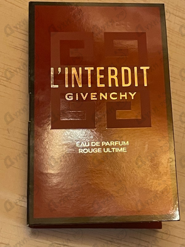 Парфюмерия Givenchy L'Interdit Eau De Parfum Rouge Ultime