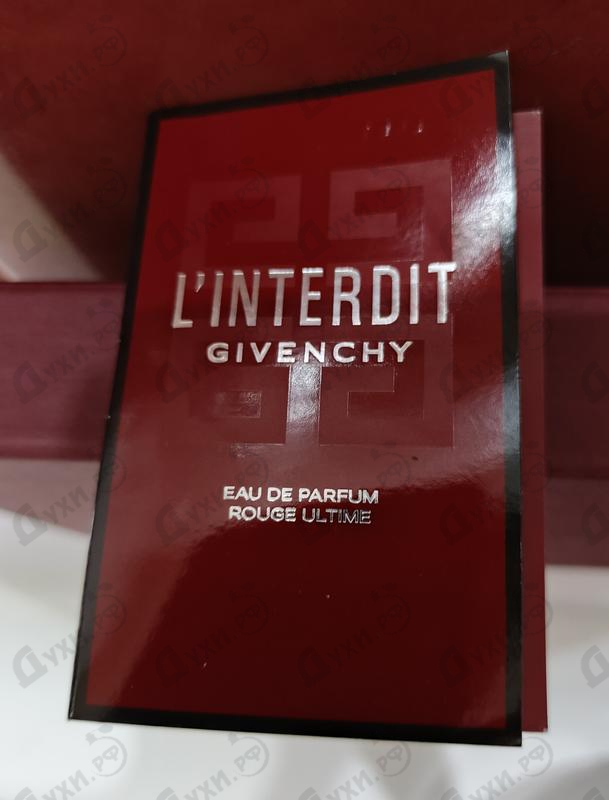 Парфюмерия L'Interdit Eau De Parfum Rouge Ultime от Givenchy