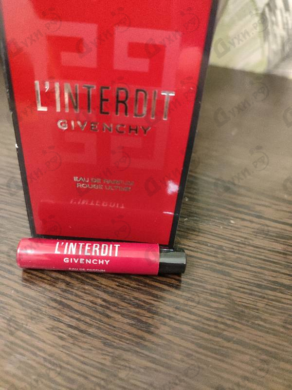 Отзыв Givenchy L'Interdit Eau De Parfum Rouge Ultime