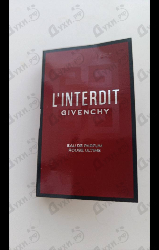 Отзыв Givenchy L'Interdit Eau De Parfum Rouge Ultime