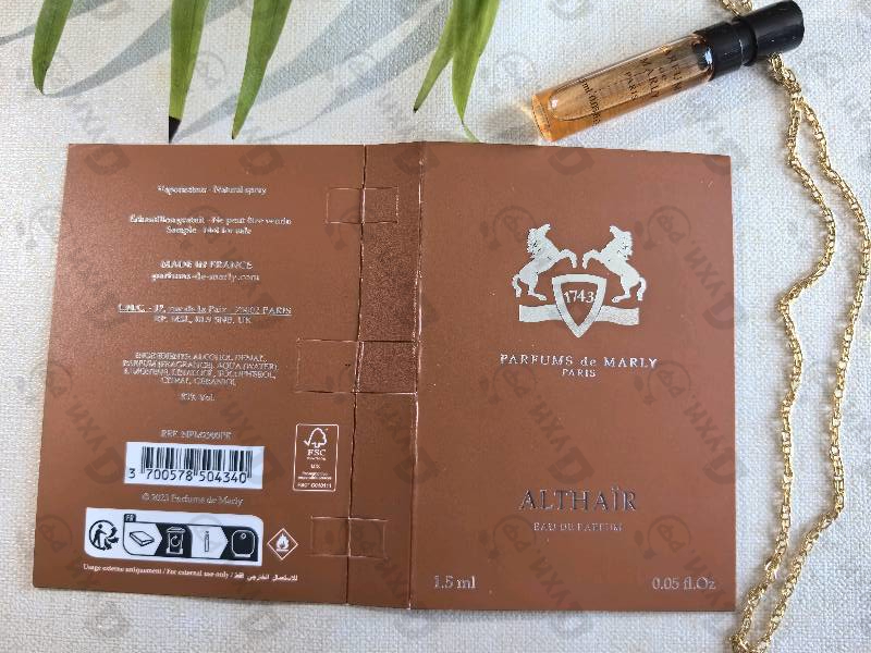 Отзыв Parfums de Marly Althair