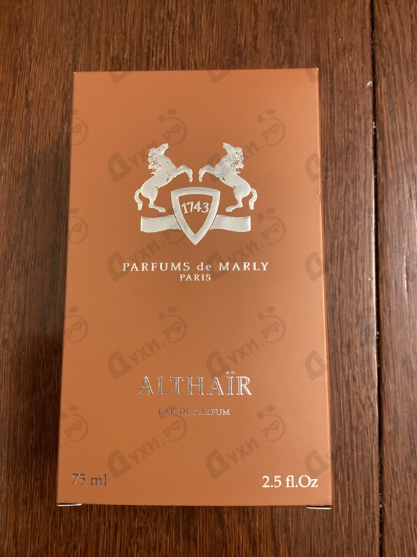 Парфюмерия Parfums de Marly Althair