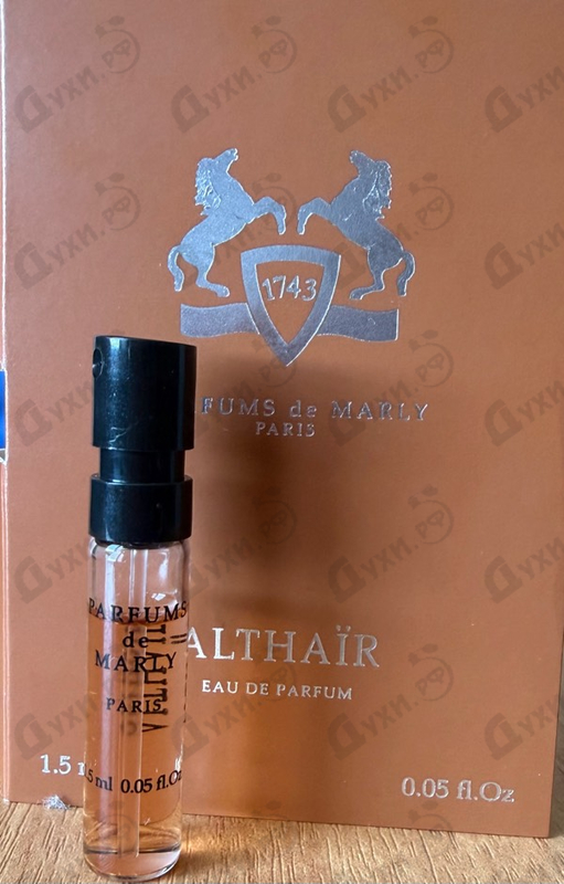 Отзыв Parfums de Marly Althair
