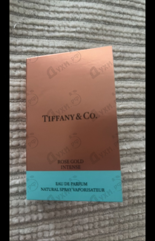 Духи Rose Gold Intense от Tiffany
