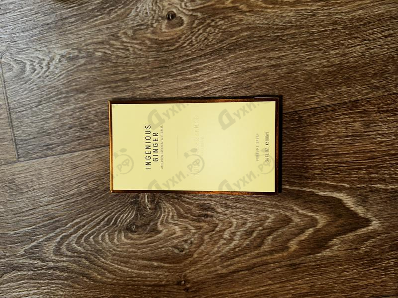 Духи Ingenious Ginger от Goldfield & Banks Australia