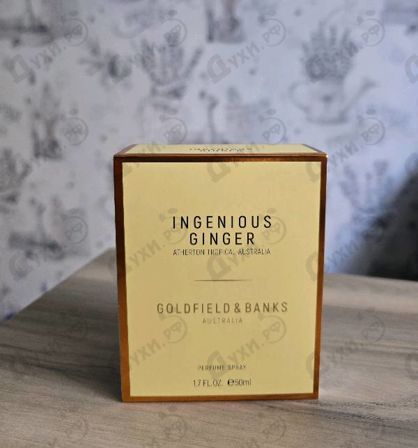 Парфюмерия Ingenious Ginger от Goldfield & Banks Australia