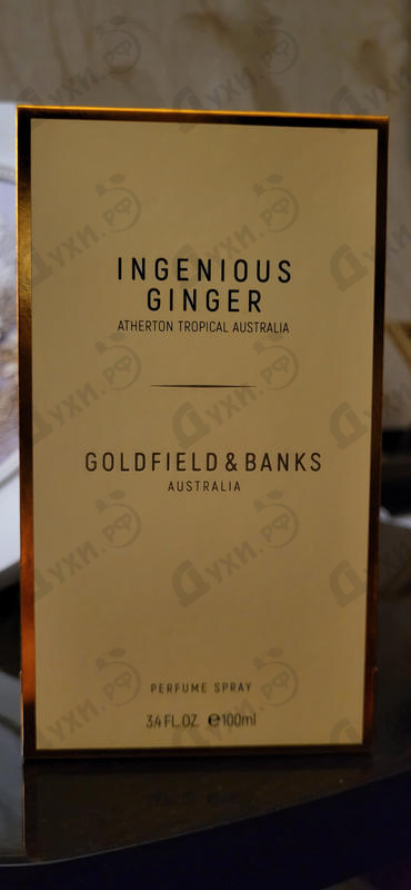 Парфюмерия Ingenious Ginger от Goldfield & Banks Australia