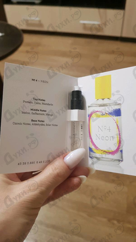 Парфюмерия No 4 Neon от Thomas Kosmala