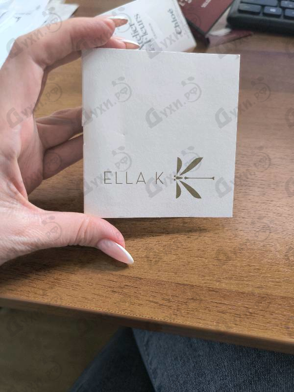 Отзыв Ella K Musc K