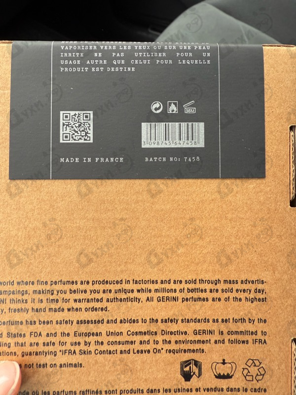 Парфюмерия Suede от Gerini