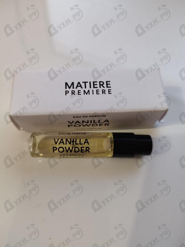 Парфюмерия Vanilla Powder от Matiere Premiere