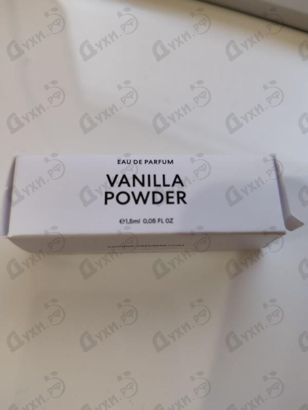Купить Vanilla Powder от Matiere Premiere