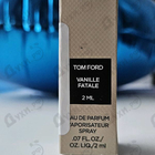 Отзыв Tom Ford Vanille Fatale 2024