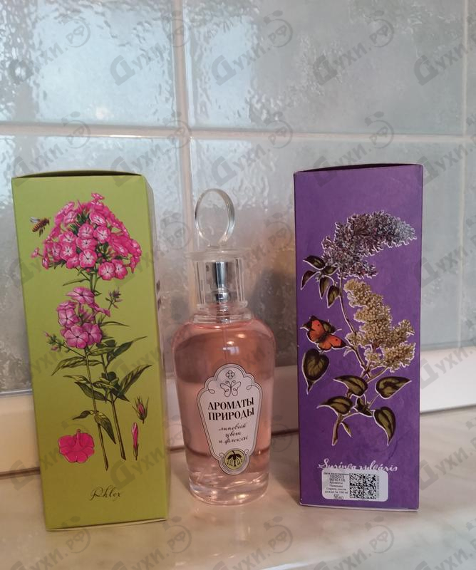 Духи Ароматы природы Липовый цвет и Флоксы от Brocard