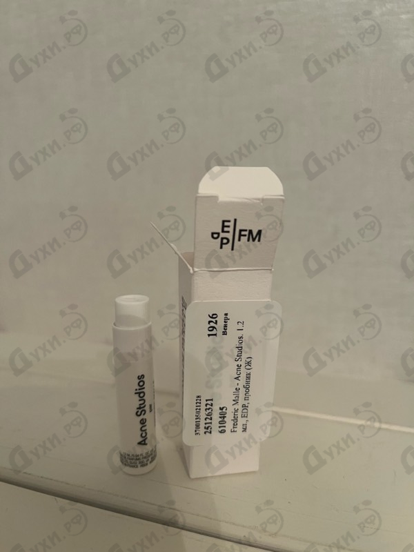Парфюмерия Acne Studios от Frederic Malle