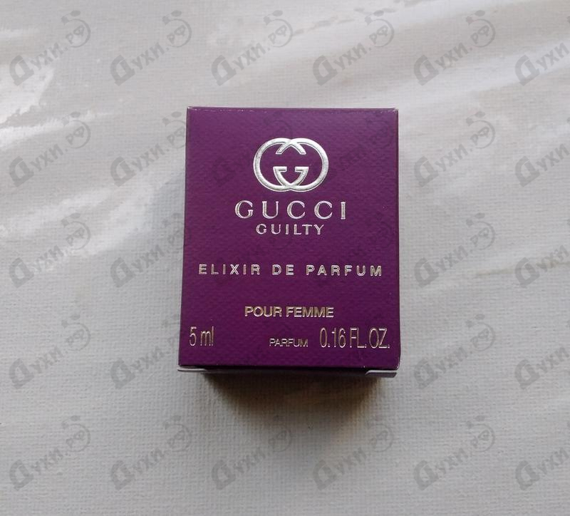 Парфюмерия Guilty Elixir De Parfum от Gucci