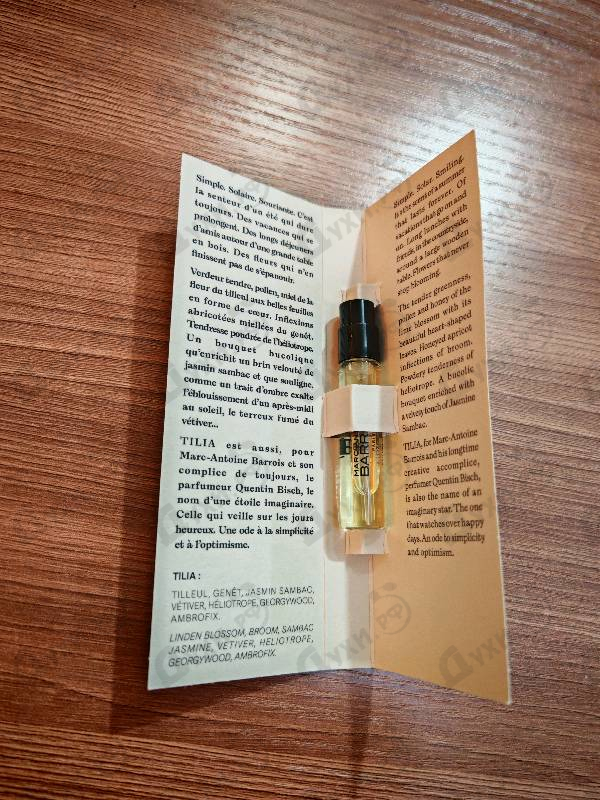 Отзывы Marc-Antoine Barrois Tilia