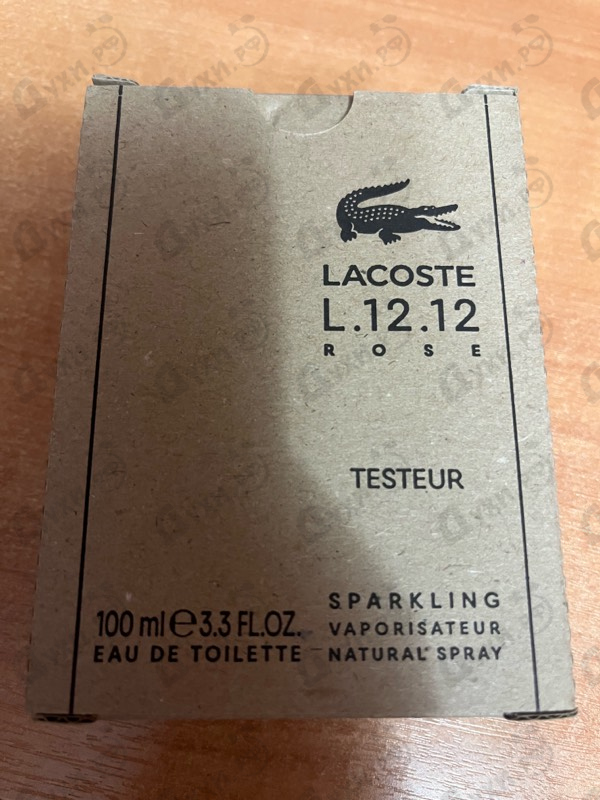 Парфюмерия Lacoste L.12.12 Rose Sparkling