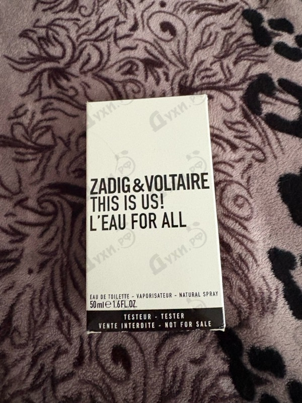 Парфюмерия Zadig & Voltaire This Is Us! L'Eau For All