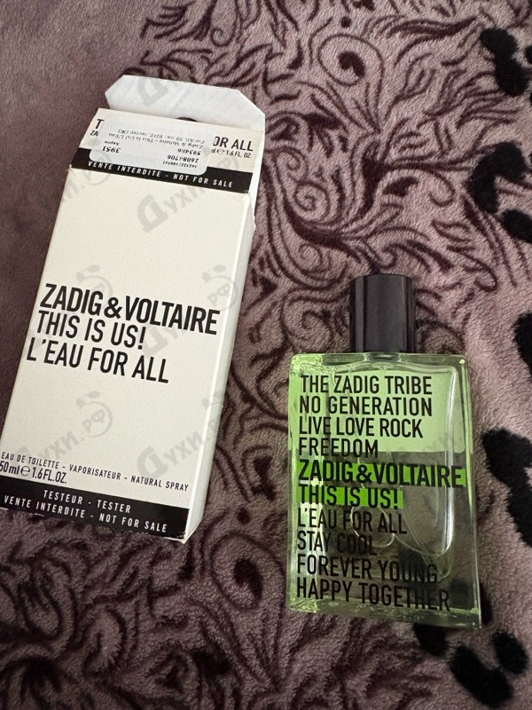 Отзывы Zadig & Voltaire This Is Us! L'Eau For All