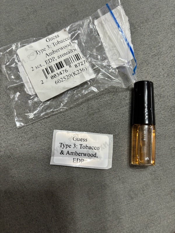 Отзыв Guess Type 3: Tobacco & Amberwood