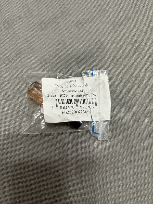 Отзывы Guess Type 3: Tobacco & Amberwood