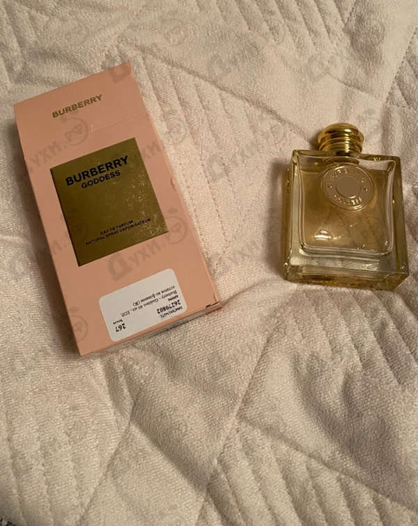 Парфюмерия Goddess от Burberry