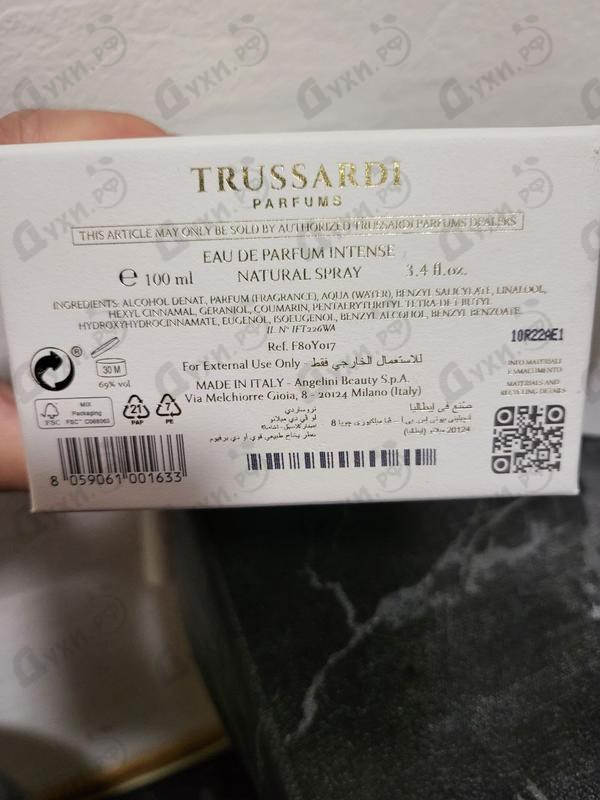 Духи Champaca Edizione Millesimata от Trussardi