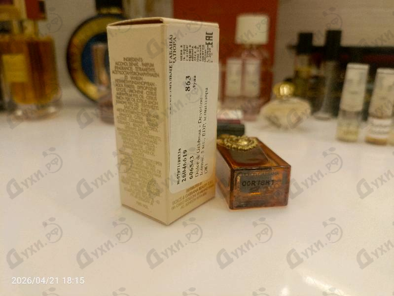 Парфюмерия Devotion Intense от Dolce & Gabbana