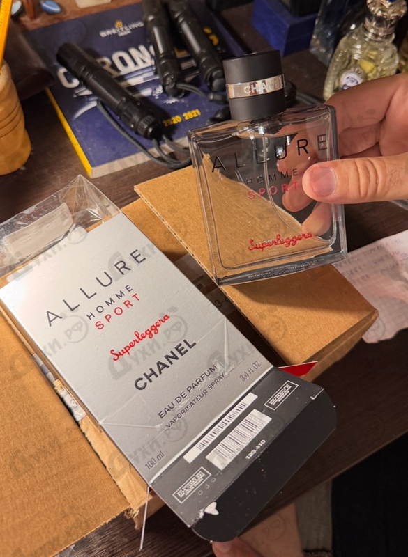 Парфюмерия Allure Homme Sport Superleggera от Chanel