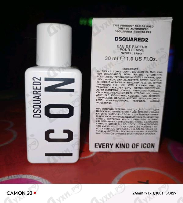 Духи Icon от Dsquared2